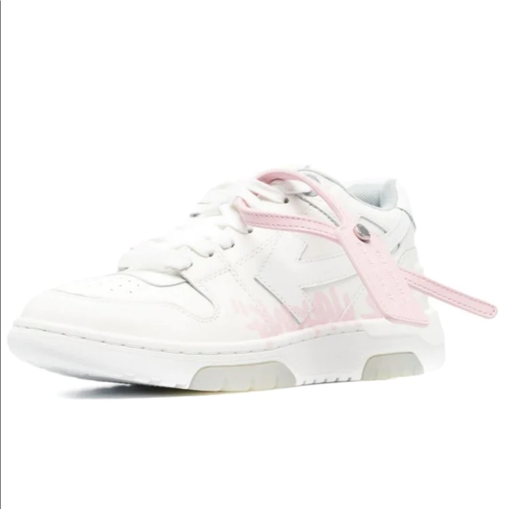 Off White Out Of Office For Walking Light Pink Size 7